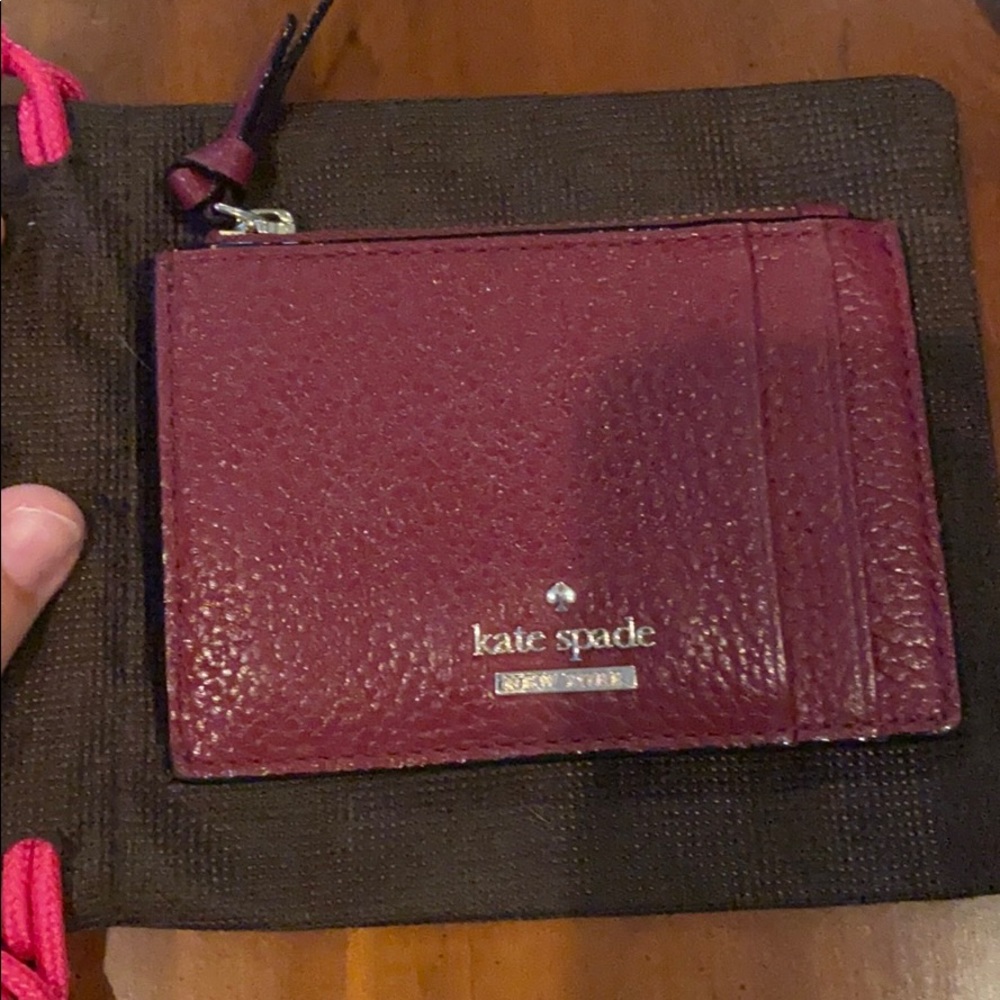 Kate spade card holder with pouch